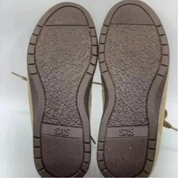 SAS Free Time Suede Leather Comfort Walking Shoes Size 6.5 - Picture 6 of 7